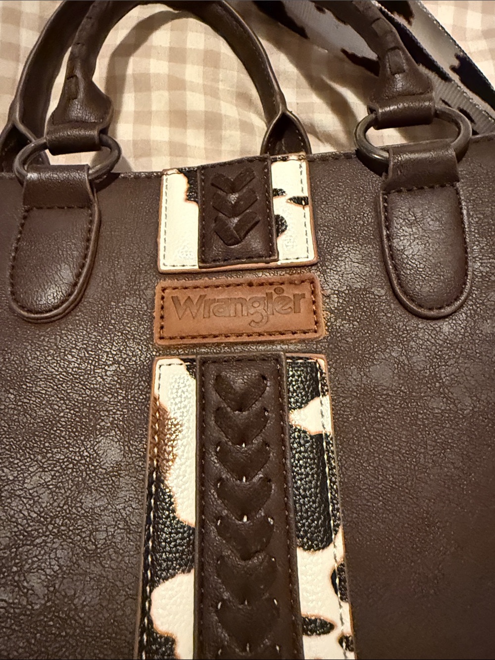Wrangler cow print tote bag - Picture 5 of 6